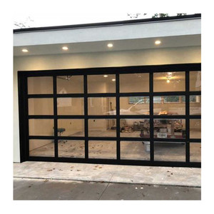 <span class=keywords><strong>Porte</strong></span> <span class=keywords><strong>de</strong></span> <span class=keywords><strong>Garage</strong></span> américain en aluminium, profil extérieur en verre - Product Image 1