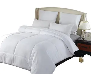Hotel Custom King Size Edredones 400gsm Abajo Edredones de relleno alternativos Inserciones de edredón grueso blanco