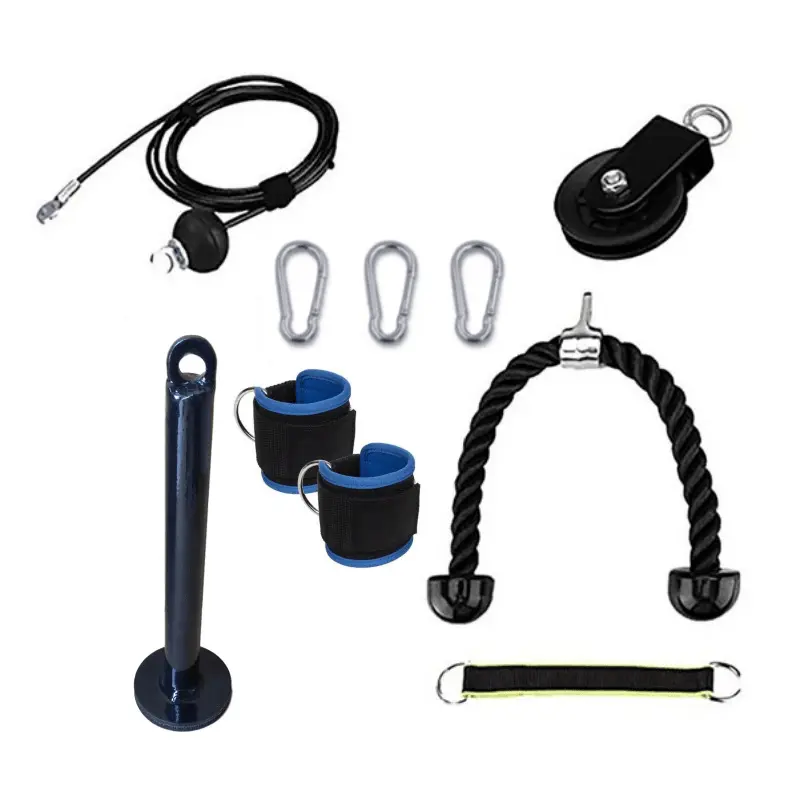 Sistema De Polea De Cable Para Fitness, Accesorios Para Máquina,  Empuñaduras De Cuerda Para Tríceps, Equipo De Gimnasio En Casa, Accesorios  De Entrenamiento Para Levantamiento De Pesas - Accesorios - AliExpress