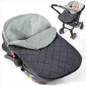Housse de siège auto d'hiver confortable pour poussette, imperméable, sac de couchage pour bébé - Product Image 3