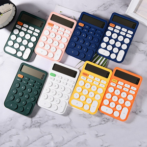 Wholesale Cheap 12 Digits Desktop <b>Portable</b> pink Color Calculator Mini Electronic Scientific Calculator - Product Image 2