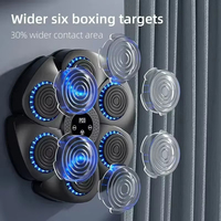 Équipement de boxe populaire pour la remise en forme à domicile, machine de boxe musicale lumineuse électrique à un coup de poing, boxe murale