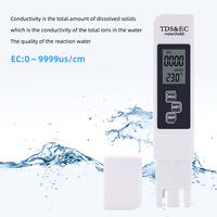 Testeur d'eau numérique TDS/TDS de couleur blanche, outil de mesure, livraison gratuite