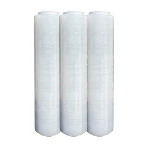 White Transparent Luggage Cast Vinyl Shrink Pe Stretch Wrapping Film