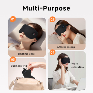 Masque oculaire chauffant portable sans fil rechargeable Yolanda, 2 niveaux de chauffage, masque oculaire occultant pour dormir - Product Image 5