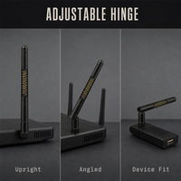 Antenne WiFi à gain élevé 2.4G/5.8G/4G/5G 9dBi, gain personnalisé pour routeur, passerelle, appareil sans fil