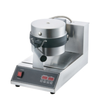 Gaufrier Professionnel Rond Rotatif Mini Wafleras pour Gaufres Belges
