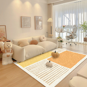 Alfombra de Alta Gama Minimalista Lavable <span class=keywords><strong>para</strong></span> Dormitorio, Sala de Estar, Personalizable, de Pelo Largo, <span class=keywords><strong>para</strong></span> Área Grande - Product Image 4