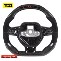 Volant en carbone TDD LED pour Lamborghini Huracan Gallardo URUS, volant personnalisé