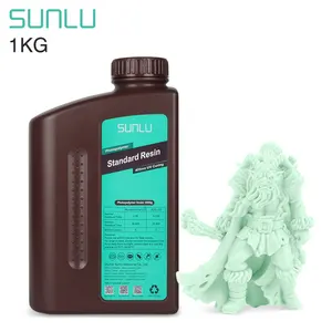 SUNLU liquid photopolymer resin for jewelry casting 3d printing high performance uv sensitive resin tough