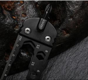 Đa Dụng Cụ Bỏ Túi Hình Chìa Khóa Bằng Thép Không Gỉ Cho Móc Khóa Của Bạn Bao Gồm Dụng Cụ Mở Chai TUỐC NƠ VÍT THƯỚC Chìa Vặn - Product Image 5