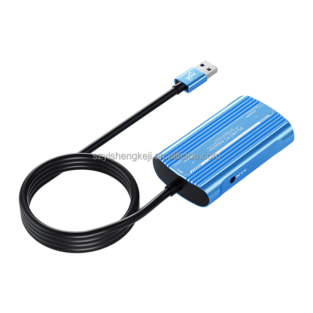 Portable Mini PS VR2 USB Converter Hubs  1.4 PD100W Fast Charging Male to Female USB3.0 Adapter Dock for PC Steam Use