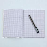 Copllent fleur couverture ouest-africaine Nail Book Gambie à carreaux page intérieure équitation Nail Book papeterie exercice papier cahier