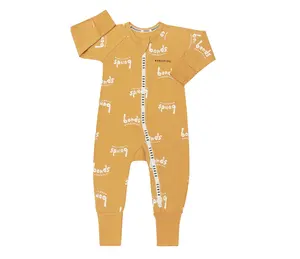 Factory Quick TAT Custom High Quality Bamboo Baby Romper Kids Sleepers Family Matching Pajamas