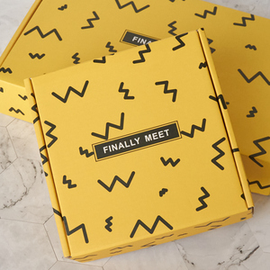 Индивидуальная печать логотипа крафт-бумага упаковка подарочная коробка для доставки почтовые гофрированные картонные коробки для доставки одежды - Product Image 2