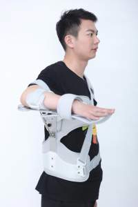 Orthèse réglable en plastique <span class=keywords><strong>Ceinture</strong></span> lombaire médicale Soutien de la taille Attelle lombaire du bas du dos - Product Image 5