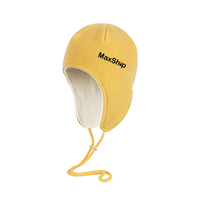 Gorro de lana cálido Unisex, gorro de invierno suave con orejeras, a prueba de viento, esquí, nieve, ciclismo, gorro de Calavera, forro para casco