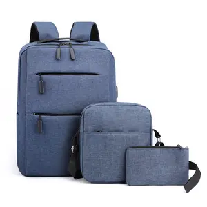 Mochila 3 em 1 masculina, para laptop, carregamento usb, de negócios, estudantes, escola, venda imperdível