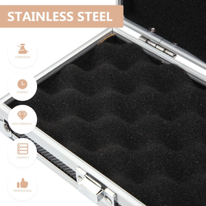 Maletín Rígido de Aluminio Mini, Duradero, de 7 Pulgadas, <span class=keywords><strong>para</strong></span> Almacenamiento de <span class=keywords><strong>Herramientas</strong></span> Portátiles, con Soporte OEM/ODM - Product Image 4