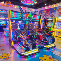 Máquina de Arcade Robusta con Simulador de Motocicleta, Operada con Monedas, Venta Directa de Fábrica para Centros de Entretenimiento y Negocios de Diversión