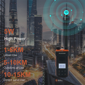 Radio portable Baofeng UV-11R 5W VHF/UHF double bande pour communication longue portée en extérieur - Product Image 1