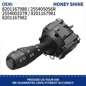 8201167988 255405605R Interruttore Indicatore Colonna Sterzo per <span class=keywords><strong>Dacia</strong></span> Logan Sandero <span class=keywords><strong>Duster</strong></span> 255400337R 8201167981 - Product Image 2