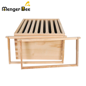 Best Quality <strong>Beekeeping</strong> Equipment Wood 10 <strong>Frames</strong> Langstroth <strong>Beehive</strong> /Bee Hive Deep Box For Sale - Product Image 4