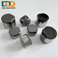 DQ Diamond 1613 Coupeurs PDC 3D/4D à surface polie de forme spéciale, substrat en carbure, personnalisable, OEM, longue durée de vie, pétrole et gaz