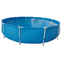 PVC Factory Large 10ft 12ft 14ft 15ft Family Outdoor Garten Schwimmbad Faltbares Design Benutzer definiertes Logo Flexible Erwachsene Kinder
