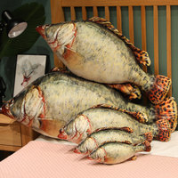 Jouets Songshan : Peluche Animale Mignonne en Gros, Non Rembourrée, en Forme de Carpe Crucian avec Coquille en Cuir – Vente Chaude, Jouet en Peluche DIY en Forme de Poisson, Cadeau
