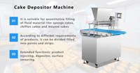 Machine à biscuits de fortune Machine à gâteaux en mousseline de soie Machine à déposer des gâteaux