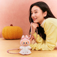 POPMART Mokoko Fall Into Sweaters Series – Pendentif en vinyle et peluche, figurine tendance, figurine d'anime, jouet en peluche