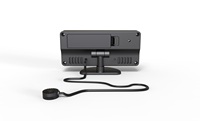 Digitales ABS-Auto-Thermometer Mini-Temperatursensor-Monitor Wecker für Innen-/Außenbereich LCD-Anzeige Batteriebetrieben OEM