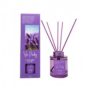LAVENDER GLOW 120ml Aceite Esencial de Aromaterapia, Ambientador de Madera, Fragancia Duradera para el Hogar, Bodas, Cumpleaños - Product Image 1