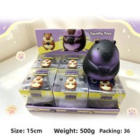 Jouet Squishy Géant à Remontée Lente, Jouet Anti-Stress Réaliste Alimentaire ou Animal, Texture Tranche de Citron, Ailettes pour Pétrir et Presser, Soulagement du Stress