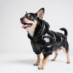 Cappotto Invernale di Lusso per Cani di Taglia Piccola e Media, Abbigliamento a Quattro Zampe di Alta Qualità, Moderno Tinta Unita in Poliestere e Cotone Lavabile - Product Image 4