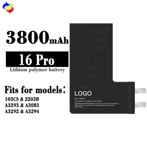 Pabrik Grosir Sel Baterai Ponsel untuk iPhone 16 Pro 103CS 2203B A3293 A3083 A3292 A3294 - Product Image 2
