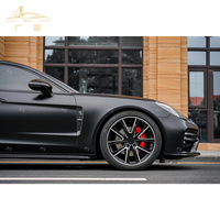 Kit de Décoration Pindun en Fibre de Carbone Sec pour Panamera 971 : Aérations de Pare-chocs et Pièces de Carrosserie à Coller (Installation Facile)