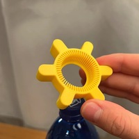 Metalen draaibare flesopener voor thuiskeuken, draaibare opener voor bier & frisdrank