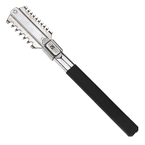 1 adet Paslanmaz Çelik Saç Şekillendirici Bıçak Tutucu Bıçak Olmadan Kuaförlük Kesme Tıraş Salon Berber Temizleme Aracı Hiçbir Jilet - Product Image 5