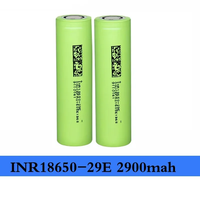 Vente en gros d'usine - Cellule de batterie au lithium 18650 - Batteries cylindriques au lithium-ion - 3,7 V - 2900 mAh - Batterie Li-ion rechargeable pour jouets