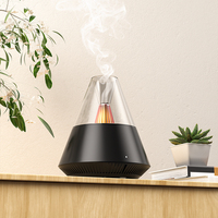 Nouveau Diffuseur d'Huiles Essentielles à Télécommande, Brumisateur d'Aromathérapie pour la Maison, Humidificateur d'Air et Bougie pour Bureau