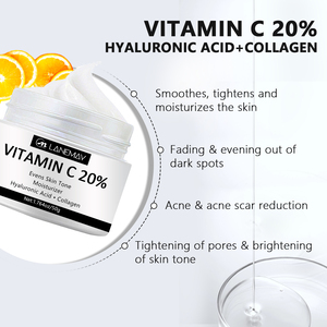 Nhãn hiệu riêng sản phẩm làm đẹp Vitamin C <span class=keywords><strong>ceam</strong></span> cho khuôn mặt chống lão hóa làm săn chắc với axit hyaluronic Hữu Cơ Collagen Hydrating & bright - Product Image 2