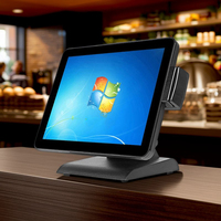 Ventes chaudes S610, système de point de vente tactile, machine de caisse enregistreuse de comptoir, PC monobloc personnalisé, moins cher