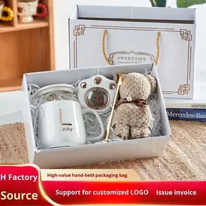 Tasses en émail personnalisées pour la fête nationale, le festival de mariage, petits cadeaux pratiques, coffrets cadeaux souvenirs pour enfants, grand événement - Product Image 5