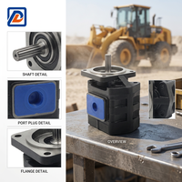 Pompe à engrenages hydraulique pour camion benne à carrosserie large, pompe de travail 1020208020 HGP2040RC PX OEM ODM