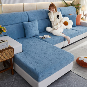 Hochwertige Heim textilien Vier-Jahreszeiten 3D Samt Plüsch Weiche Sofa bezug Stretch <span class=keywords><strong>Couch</strong></span> bezug Schon bezug für Wohnzimmer. - Product Image 2