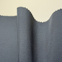 Tissu extensible 4 directions en polyester, fil flottant TPU 5K, 215 GSM, tissu tricoté imperméable et respirant à 3 fonctions pour veste et uniforme