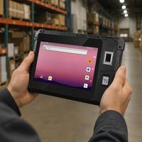 Tablet PC Industri 8 Inci Tahan Air 4G LTE Layar Sentuh Kapasitif Android 13.0 QS-805 NFC RFID Pembaca Sidik Jari
