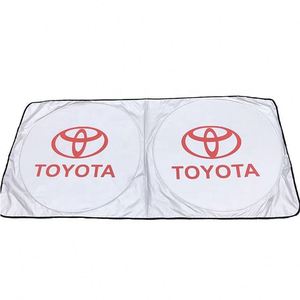Parasol Plegable para Parabrisas Delantero de Coche con Logotipo Impreso por Transferencia Térmica, Regalo Promocional Novedoso - Product Image 4